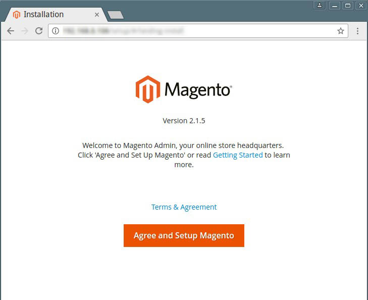2. Magento-Installation-Wizard-1- نحوه نصب Magento در CentOS 7