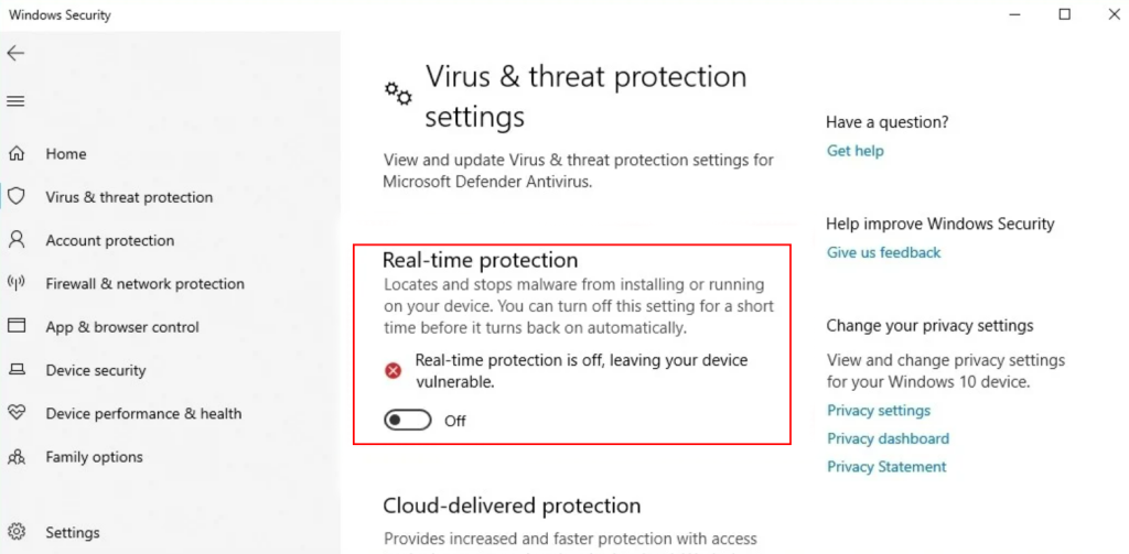 2. Disable-realtime-protection-defender-windows10