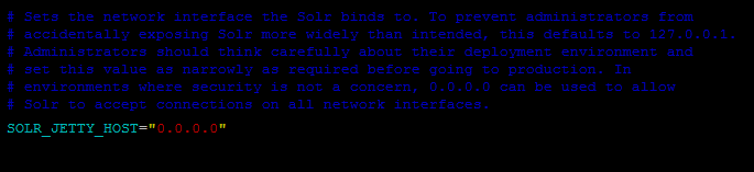 2 change solr host address ubuntu 2204