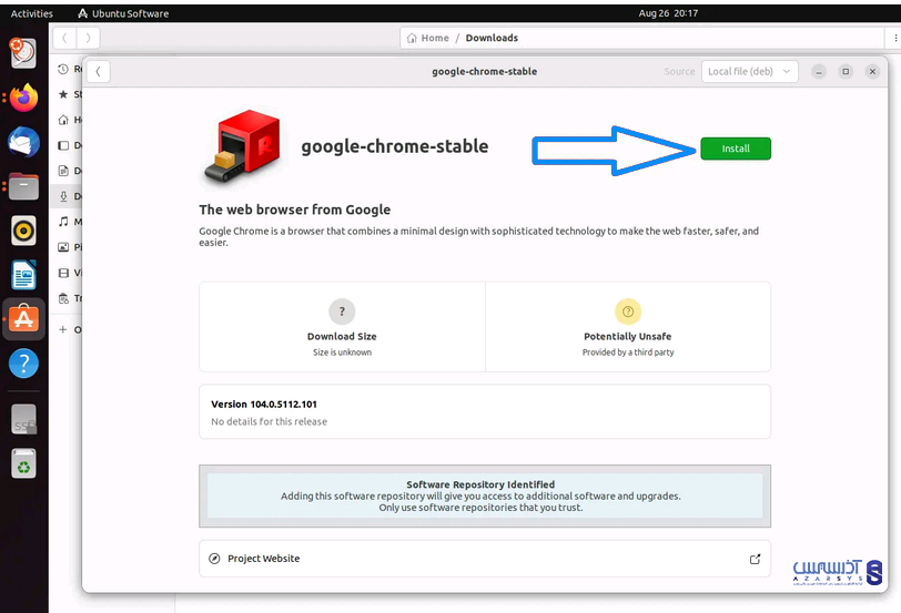 دو روش برای نصب گوگل کروم در اوبونتو
