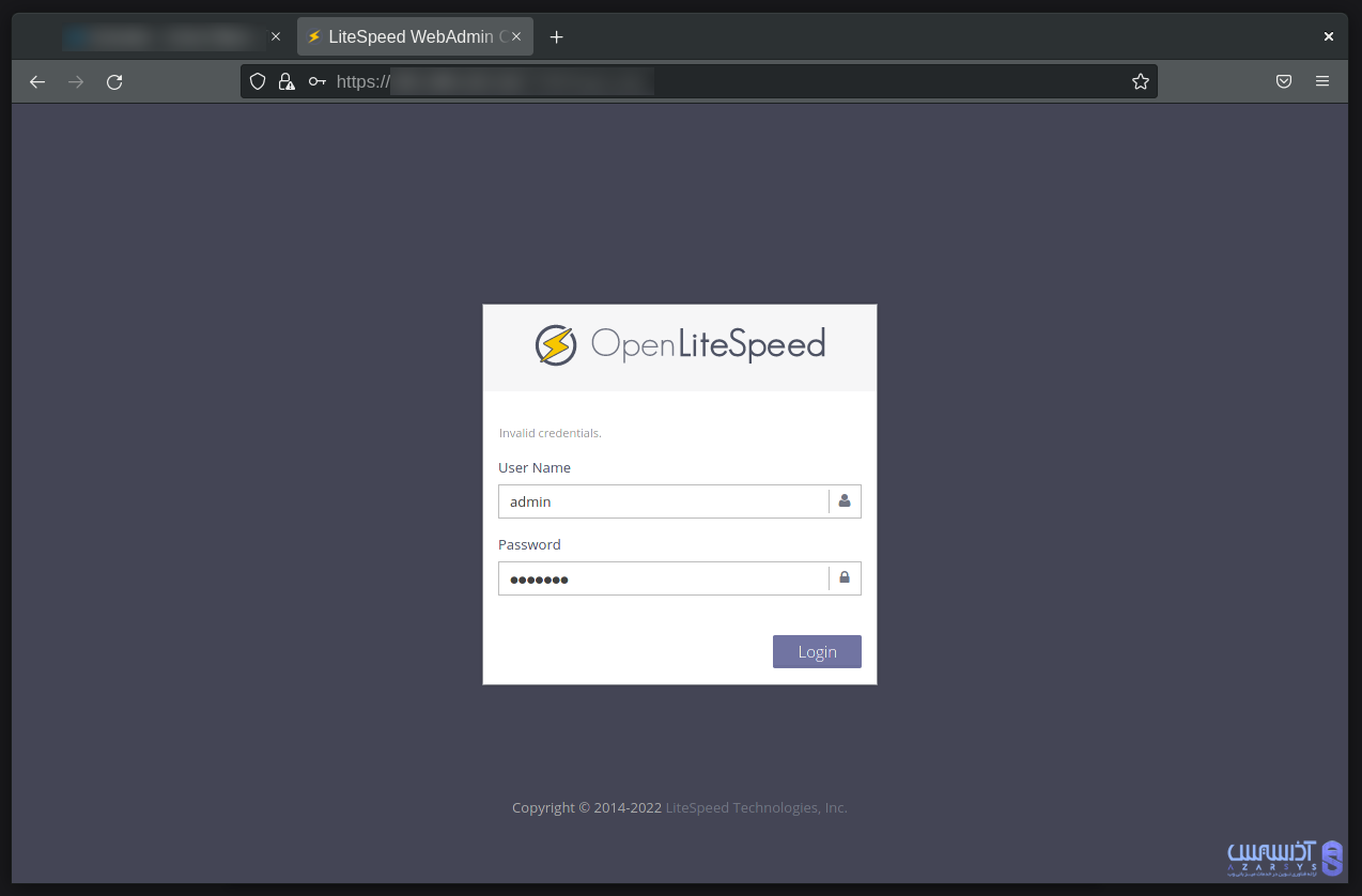 نحوه پیکربندی OpenLiteSpeed بر روی AlmaLinux - آذرسیس