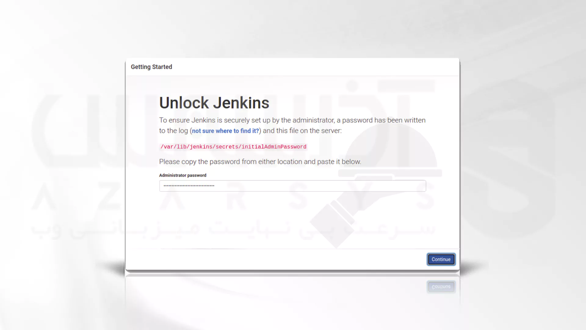 دسترسی به رابط وب نرم افزار در Jenkins