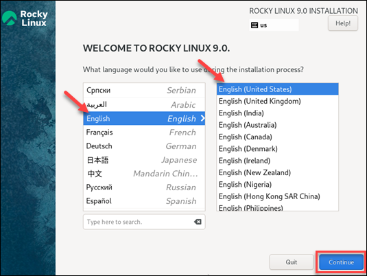 نصب Rocky Linux روی ماشین مجازی