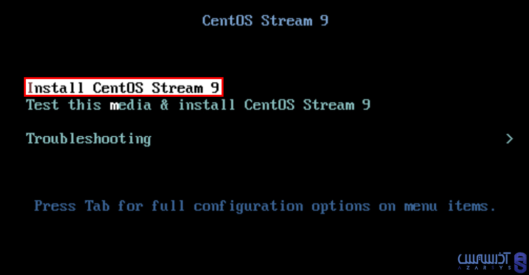 نحوه نصب CentOS Stream 9
