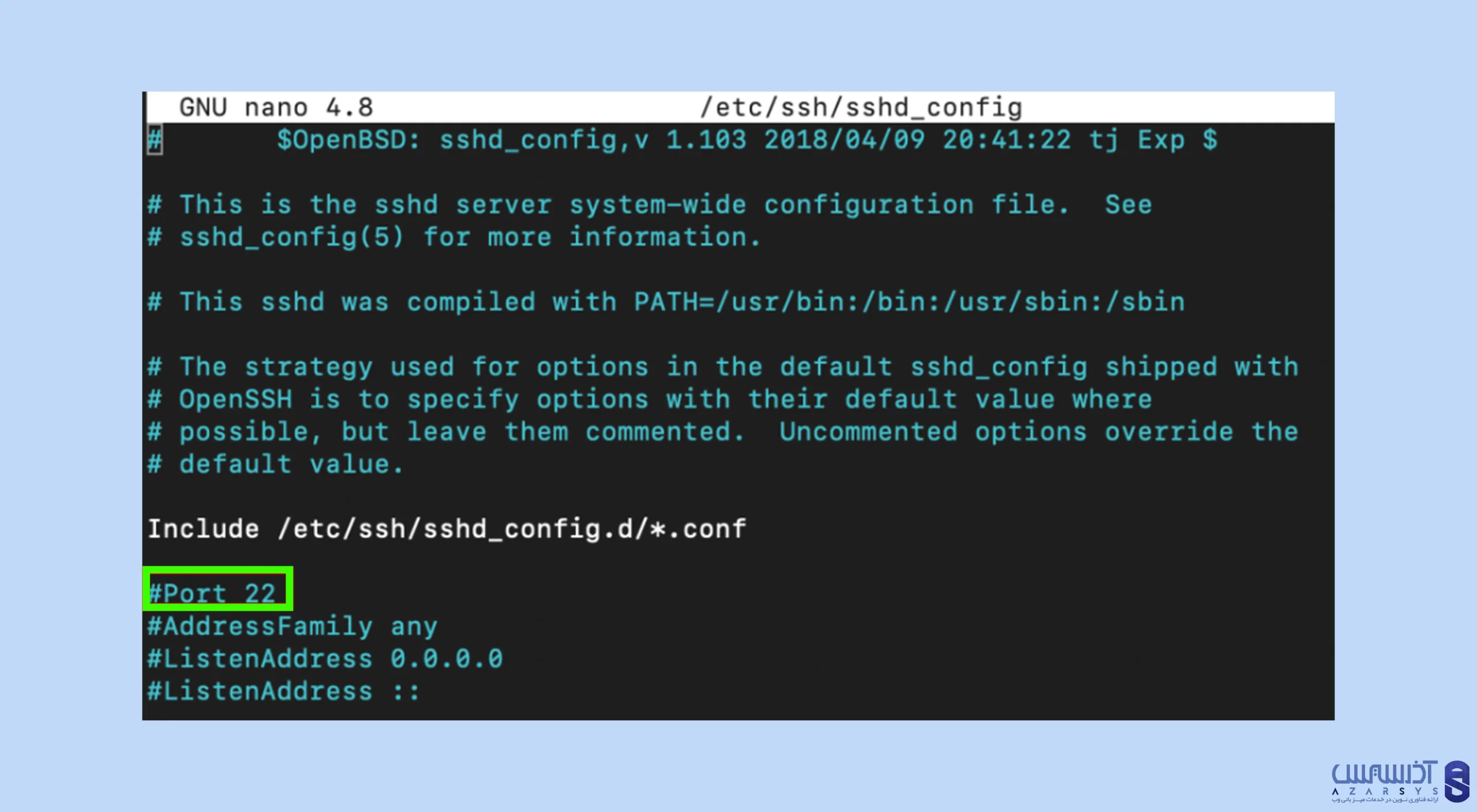 تغییر پورت SSH در سرور مجازی لینوکس-3