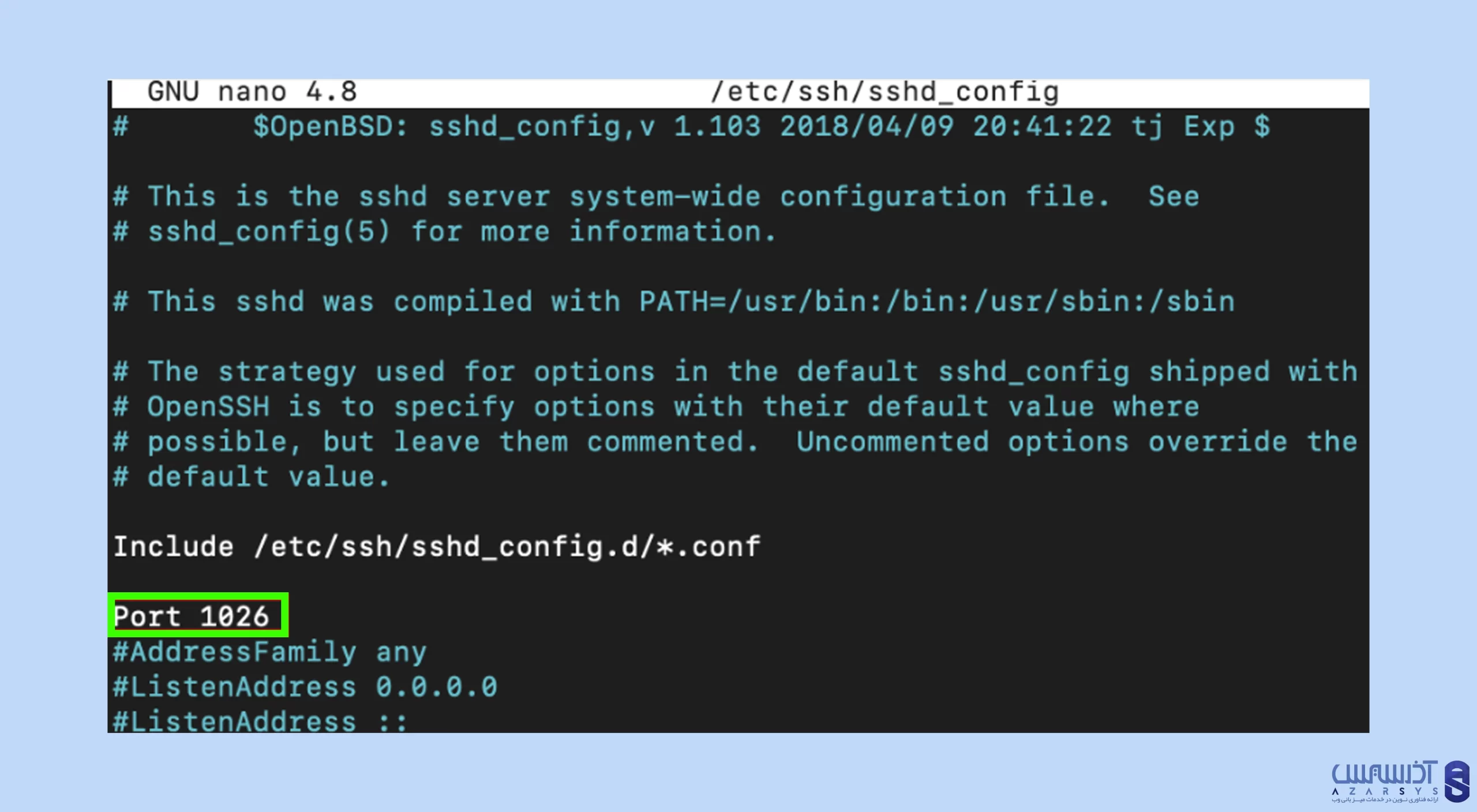 تغییر پورت SSH در سرور مجازی لینوکس-4