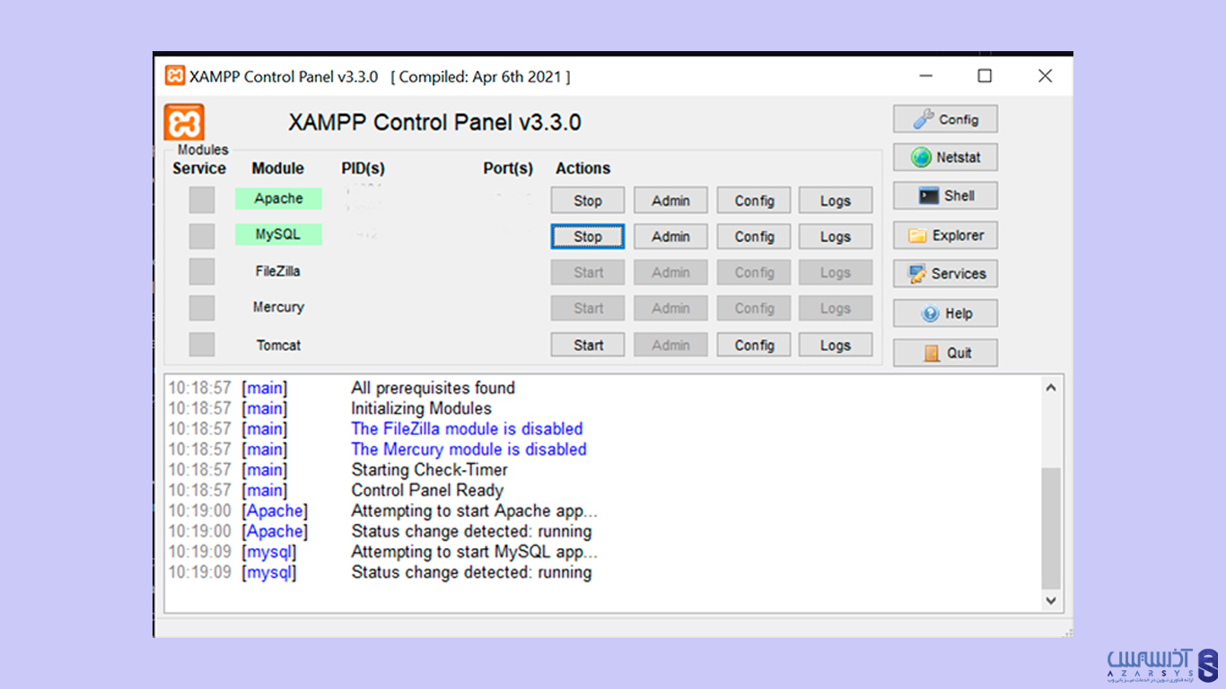 نصب جوملا بر روی Xampp Server