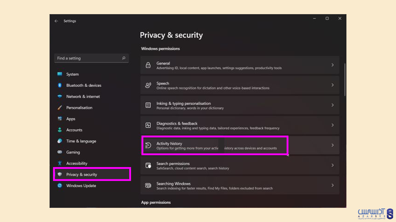 حفظ حریم خصوصی در ویندوز 10 و 11