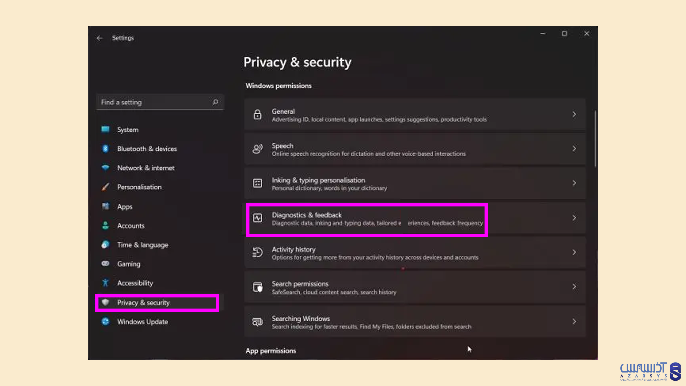 حفظ حریم خصوصی در ویندوز 10 و 11