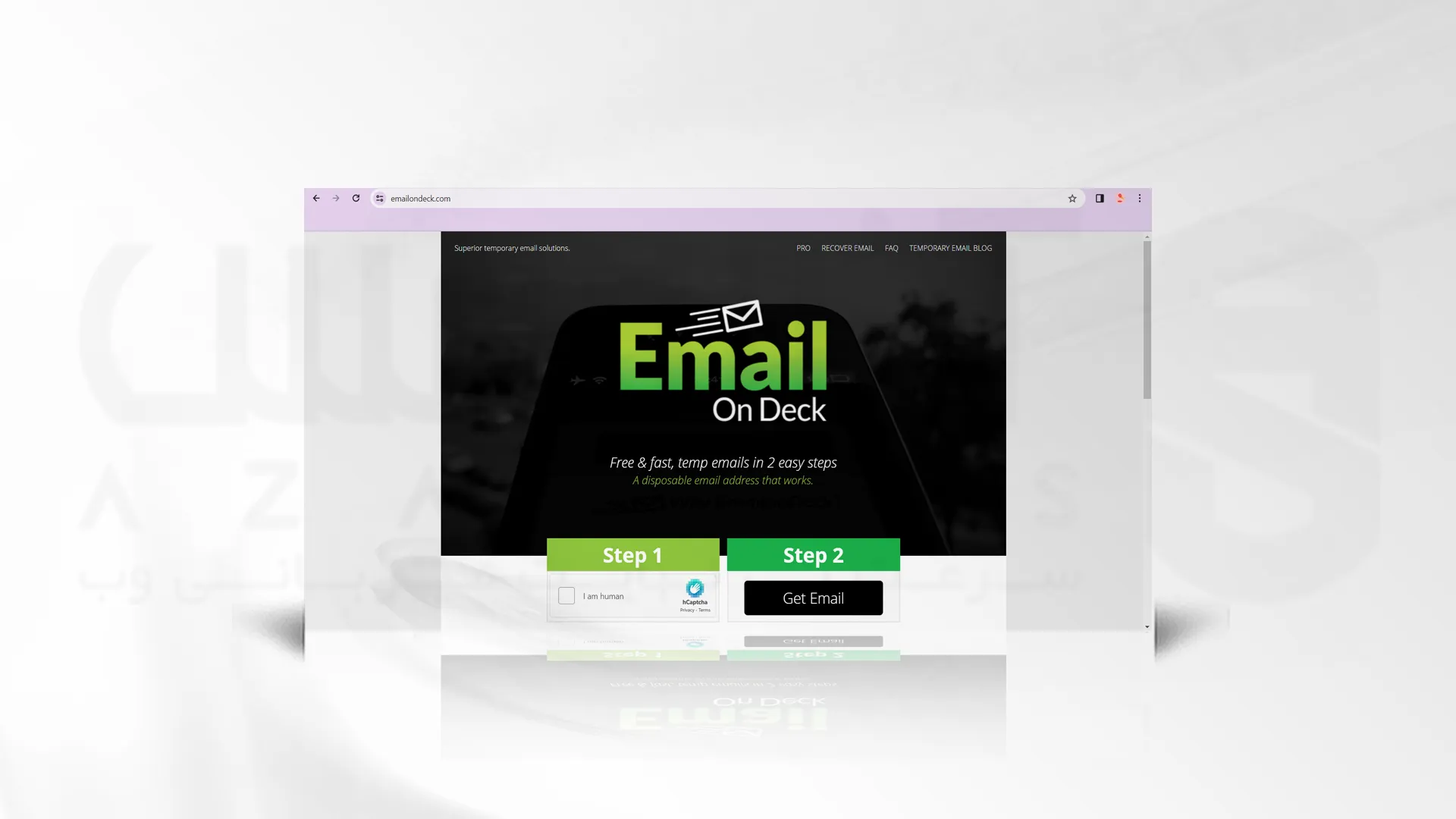 EmailOnDeck، برای ساخت ایمیل یکبار مصرف و ایمیل موقت