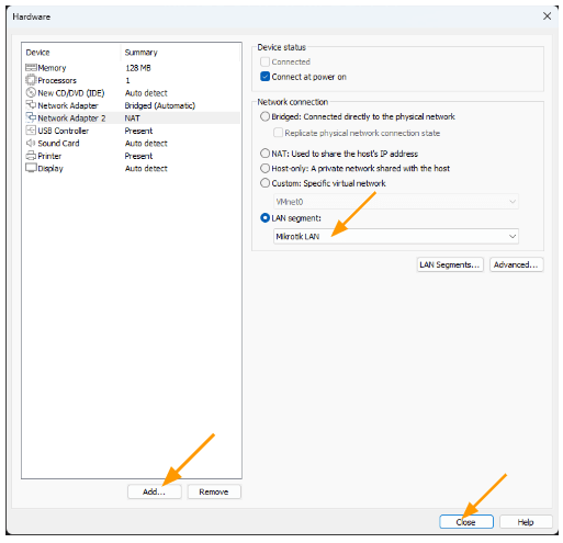 آموزش نصب میکروتیک روی vmware