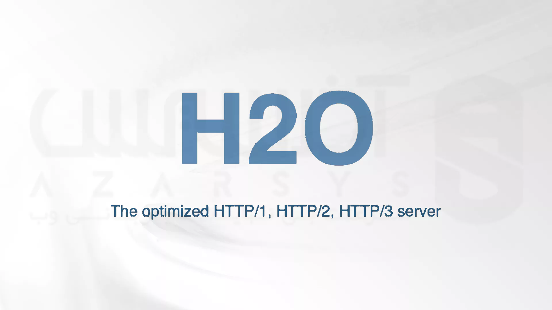 معرفی H2O Web Server