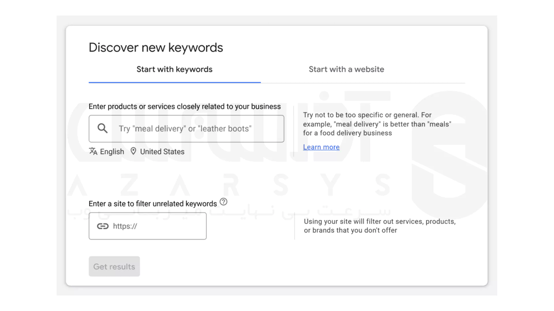 استفاده از Keyword planner برای سرچ یک جمله در ماه - 4