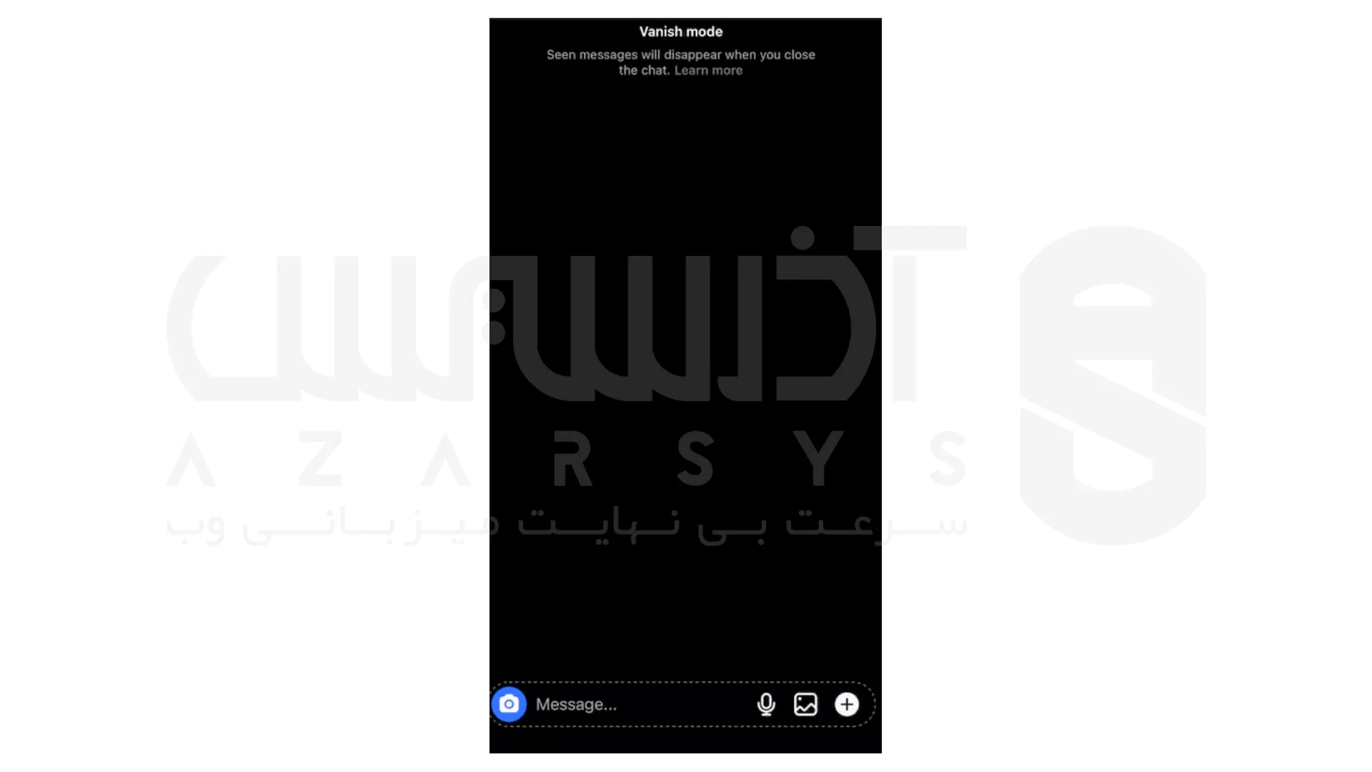 فعال کردن Vanish Mode اینستاگرام - 3