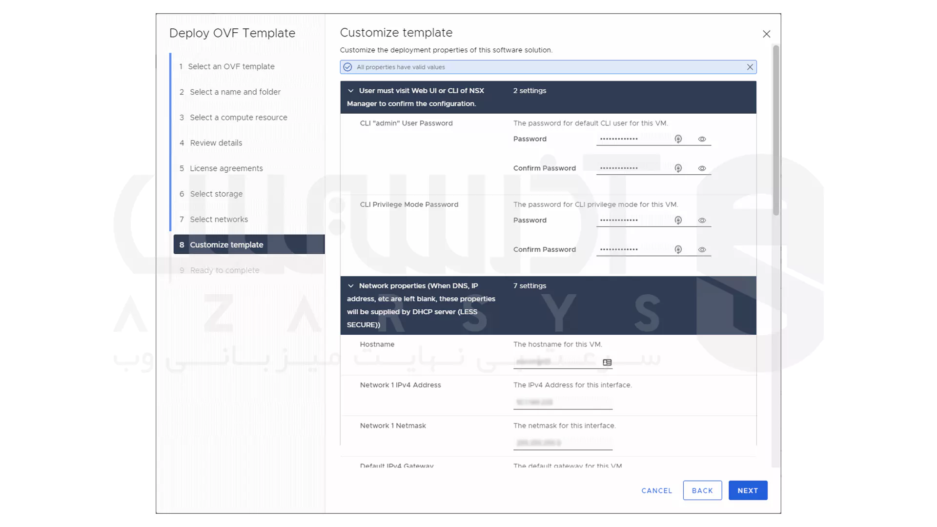 نصب VMware VXLAN با استفاده از NSX-V Manager