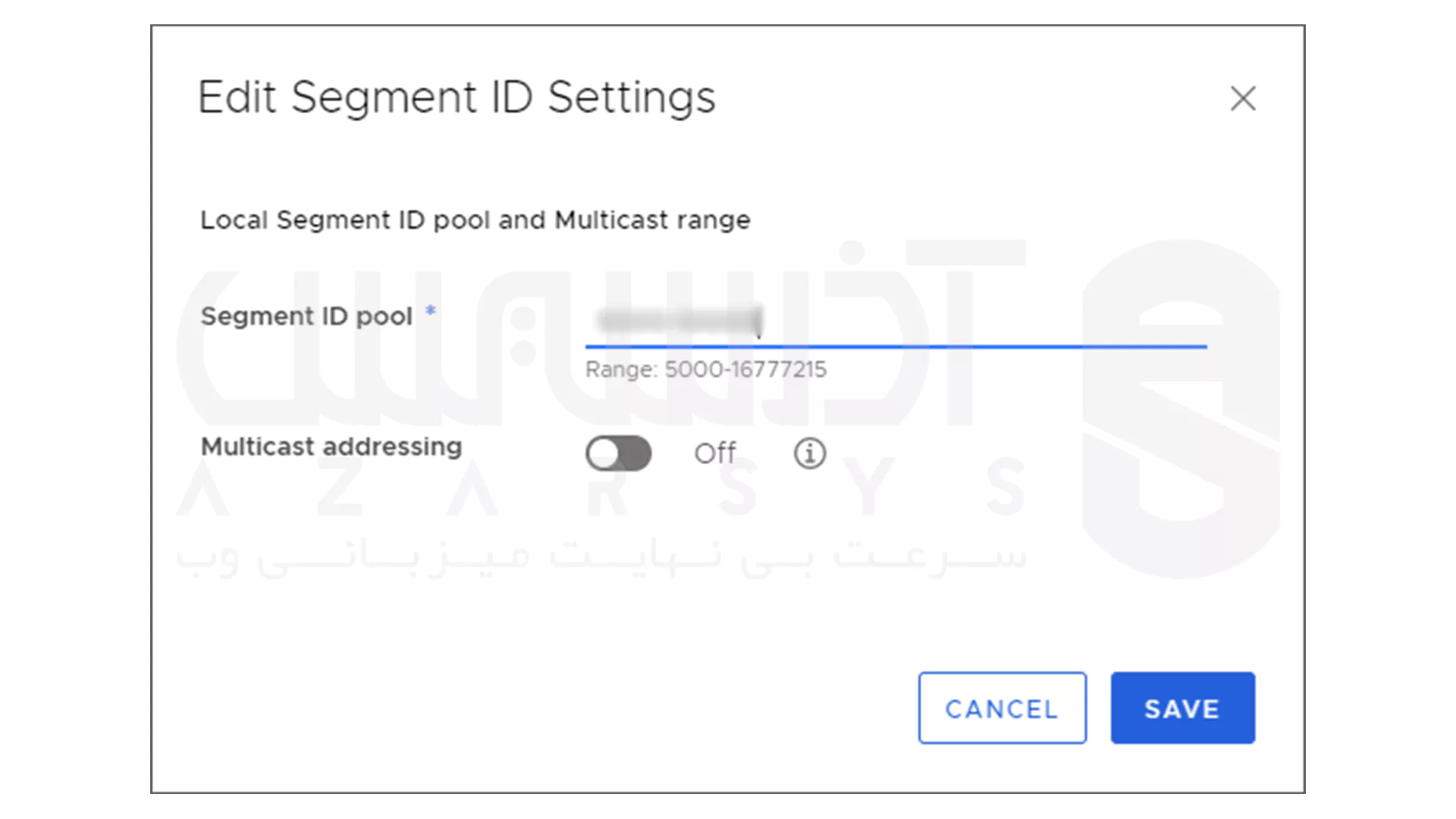 پیکربندی VMware VXLAN