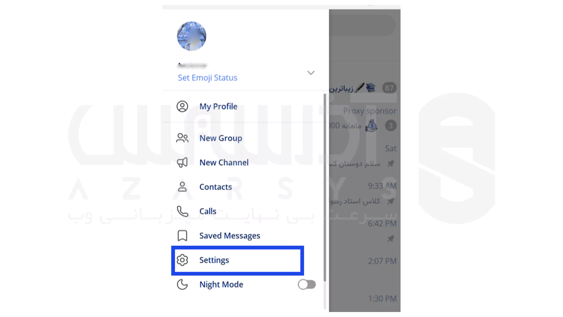 فعال سازی تلگرام پریمیوم با روش مستقیم - 1