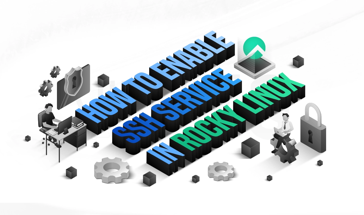 آموزش فعال‌ سازی SSH در Rocky Linux (گام‌ به‌ گام و تصویری)