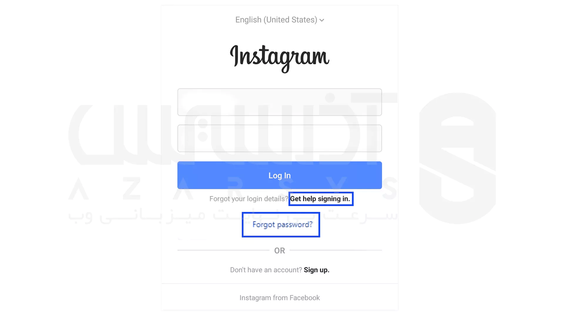 برگرداندن پیج اینستاگرام بدون رمز - 1