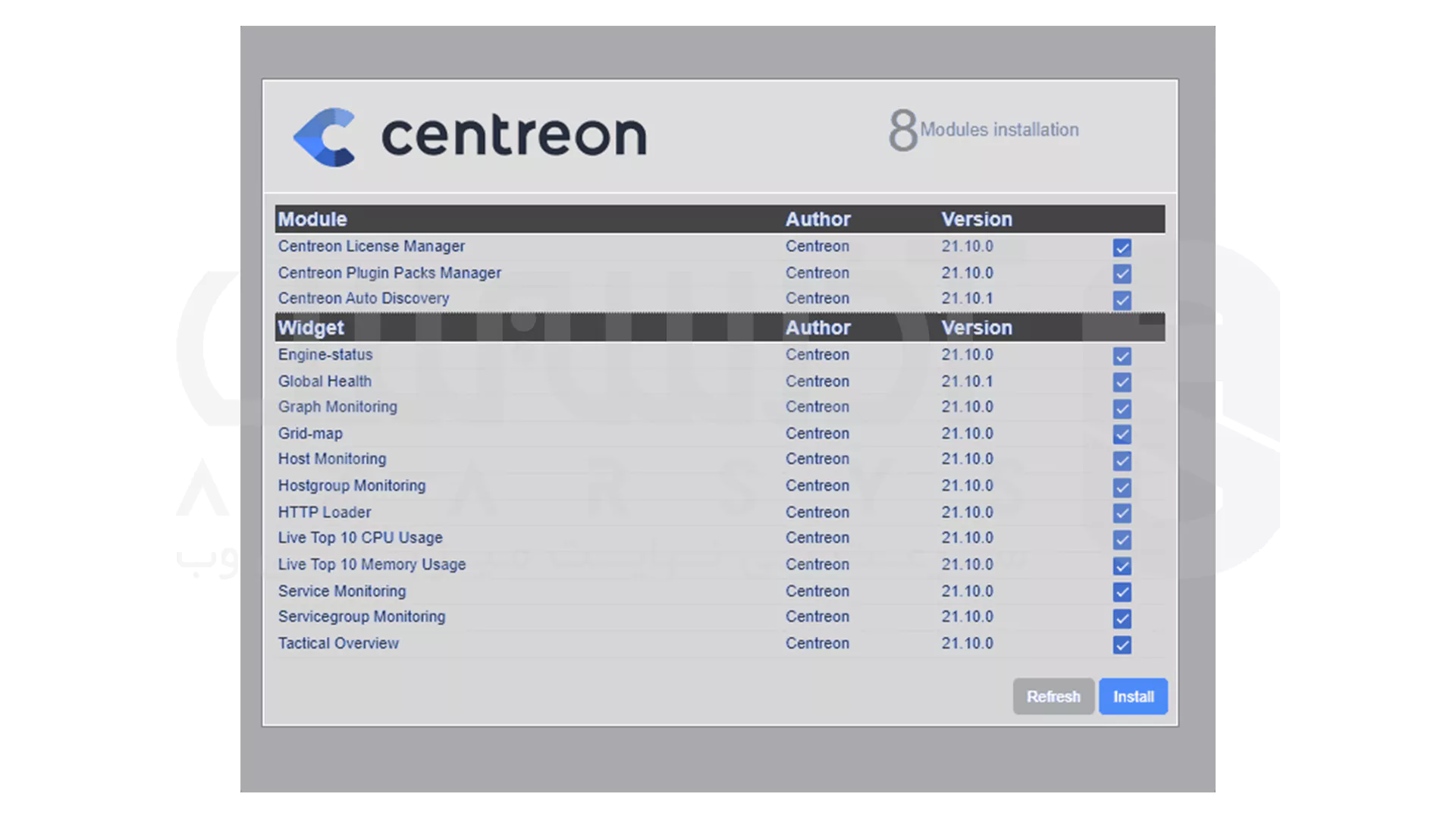 نصب Centreon در راکی یا آلما لینوکس