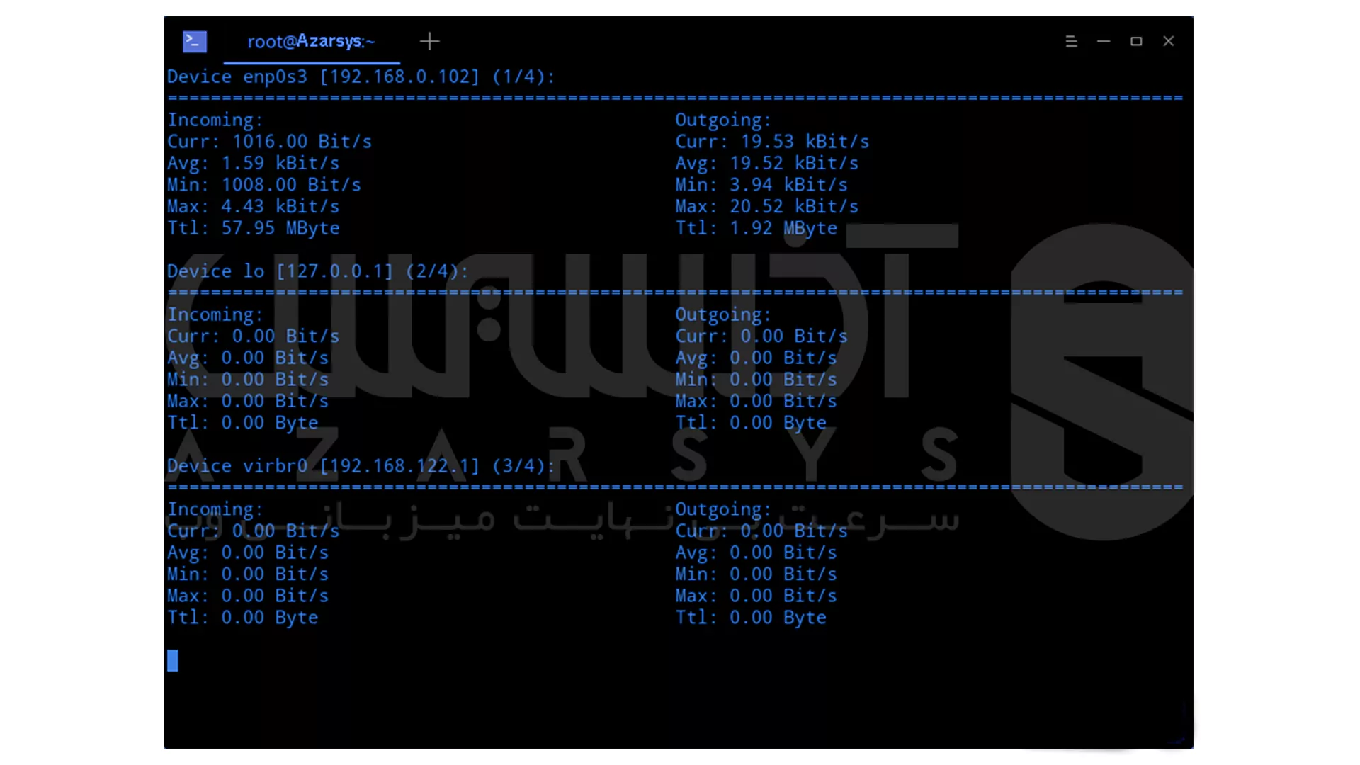 nload-Monitor-Network-Usage