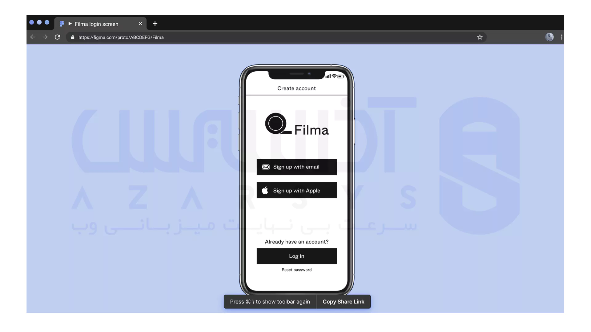 ساخت نمونه اولیه (Prototype) در فیگما