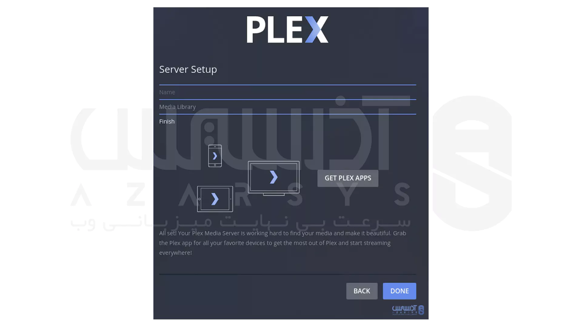 آموزش نصب و راه اندازی Plex Media Server در Debian 11 - دسترسی به Plex Web UI - 6