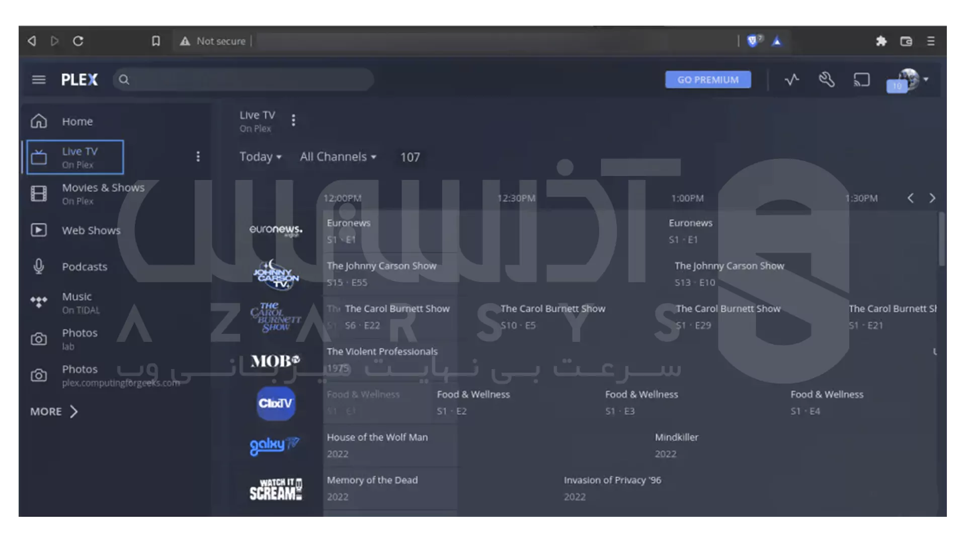 آموزش نصب و راه اندازی Plex Media Server در Debian 11 - دسترسی به Plex Web UI - 8