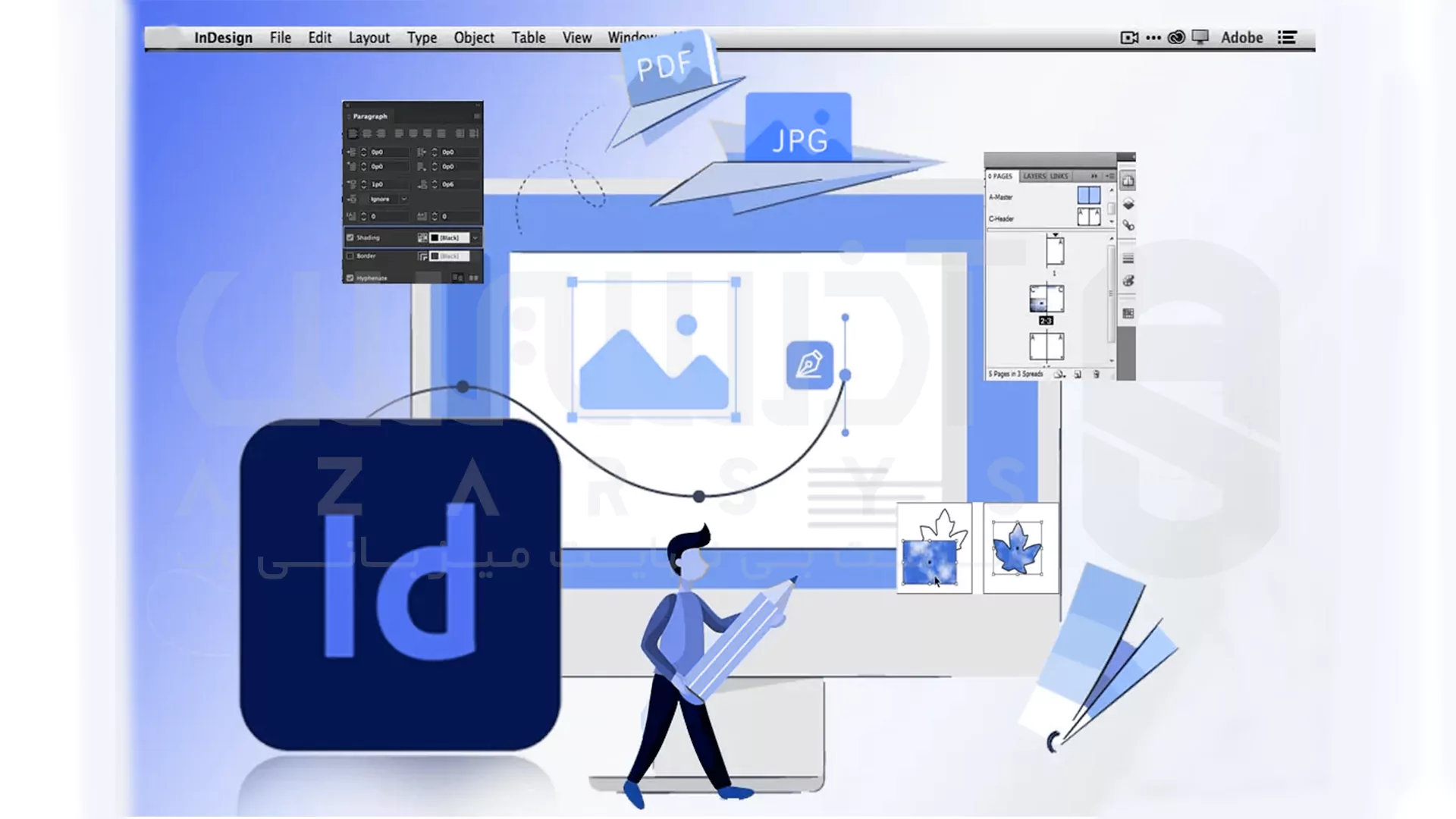 Adobe InDesign: نرم‌افزار برتر Adobe برای صفحه‌ آرایی
