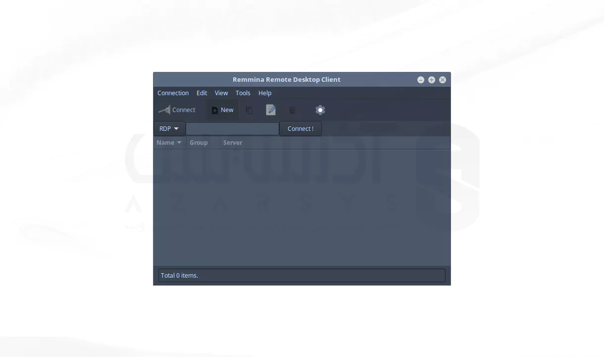 آموزش اتصال با ریموت دسکتاپ Remmina