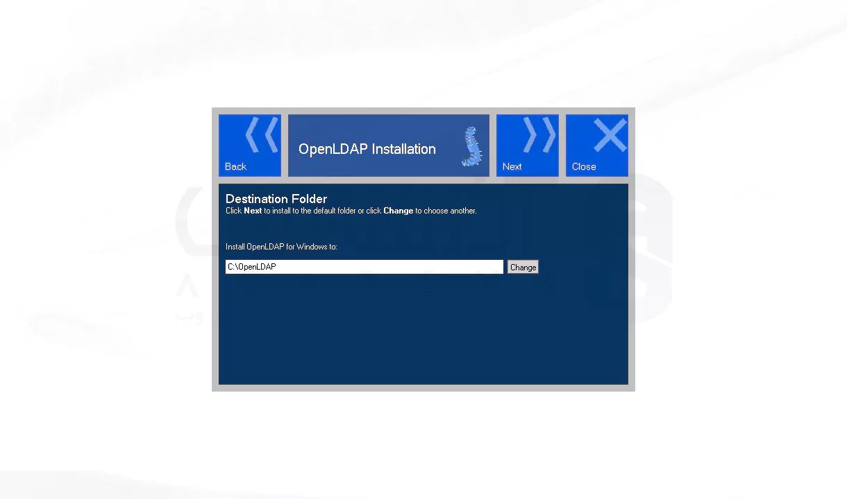 نصب OpenLDAP روی ویندوز
