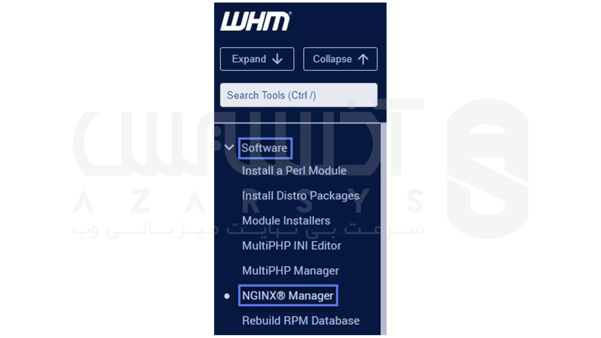 نصب Nginx در cPanel - نصب از طریق NGINX Manager در WHM - 1