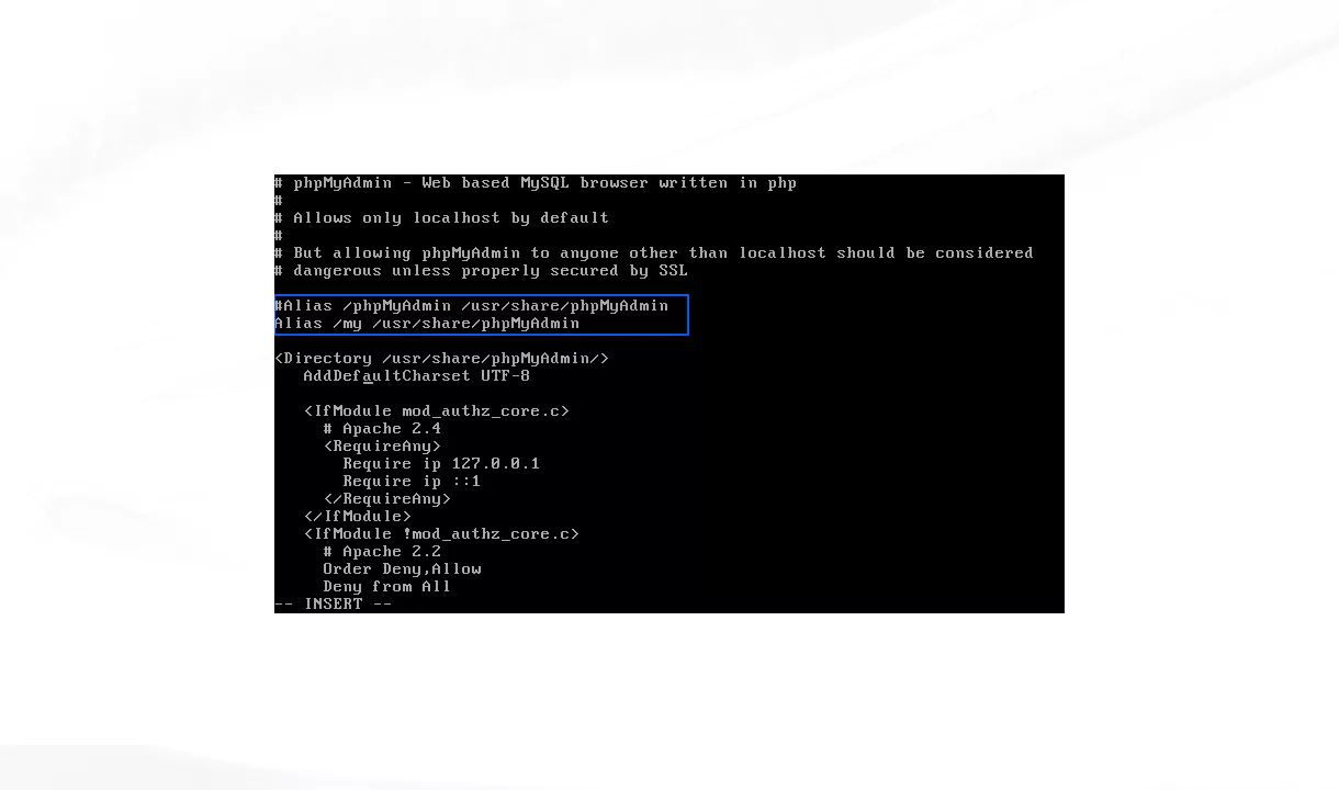 4 نکته مفید برای ایمن کردن رابط ورود PhpMyAdmin