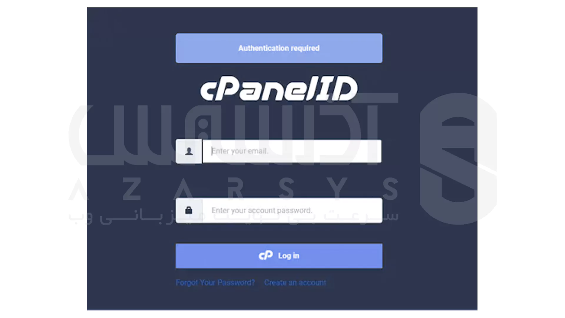 راه‌ اندازی ایمیل info در سی‌ پنل - ورود به سی‌ پنل