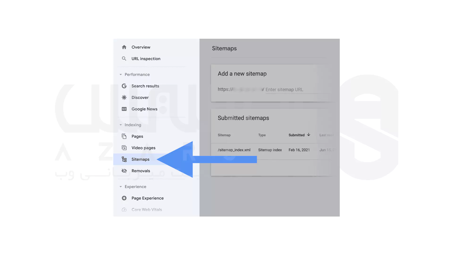 پیاده‌ سازی sitemap در گوگل سرچ کنسول