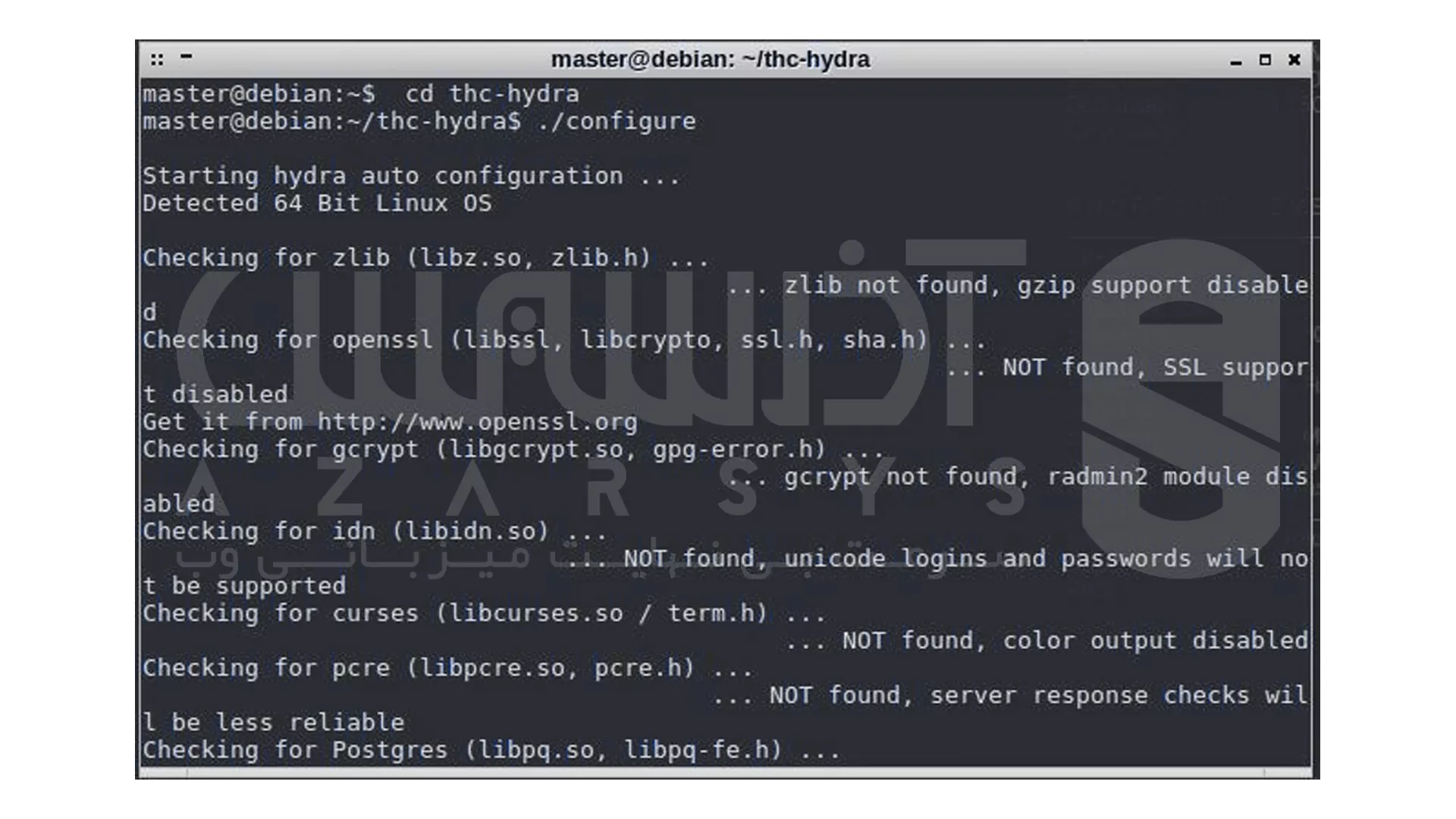 آموزش نحوه نصب و پیکربندی hydra در کالی لینوکس - 4