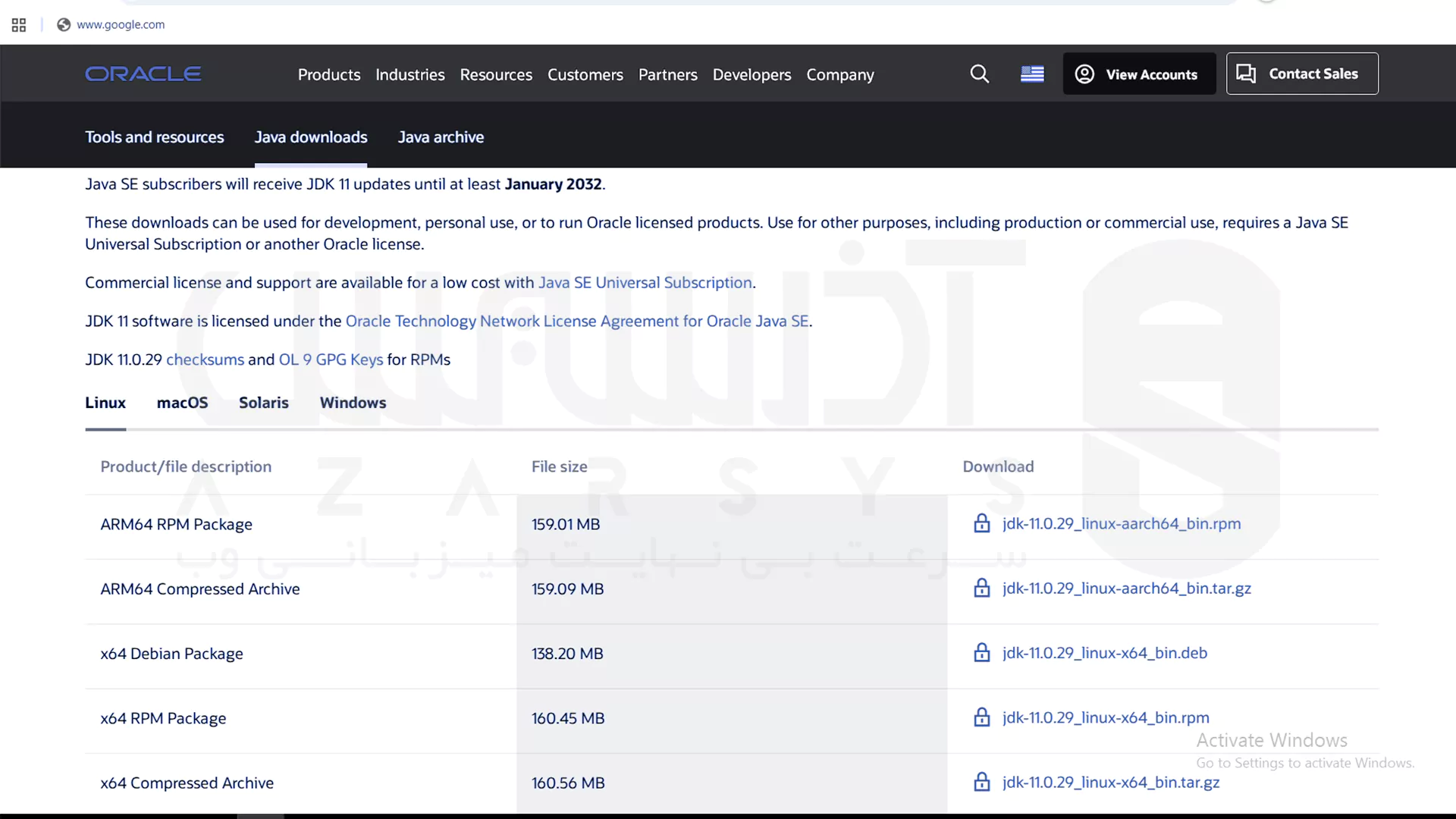 آموزش نصب java بر روی ویندوز سرور 2016 1