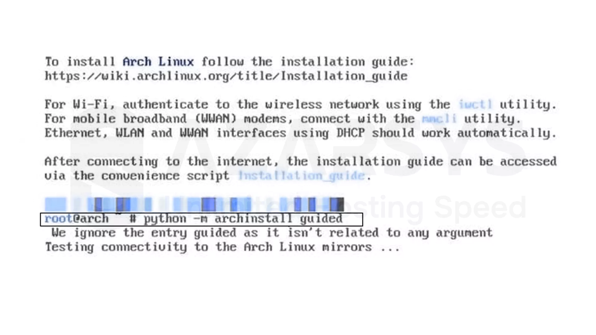 Installing Arch Linux on VirtualBox - 6