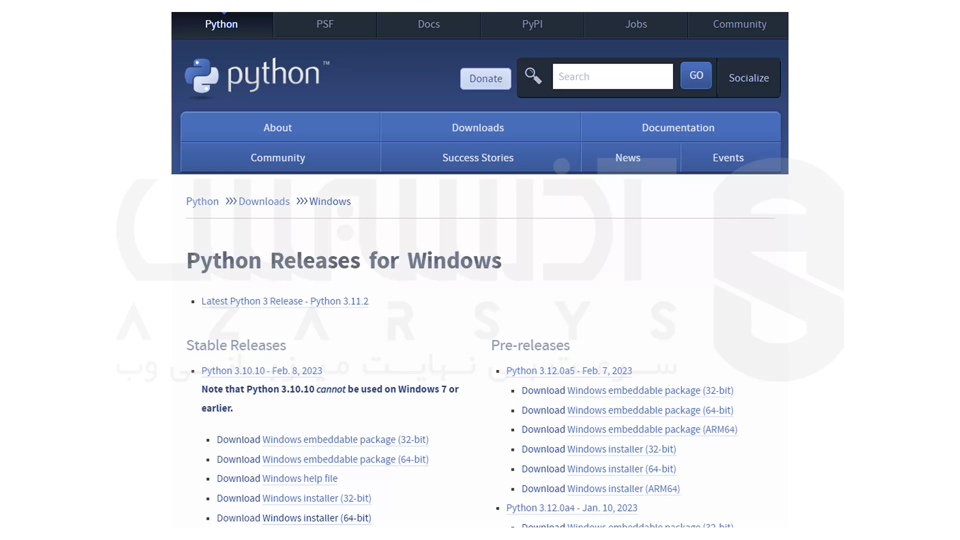 آموزش نصب Python در ویندوز 10 و 11 2 نحوه نصب Python در ویندوز 1