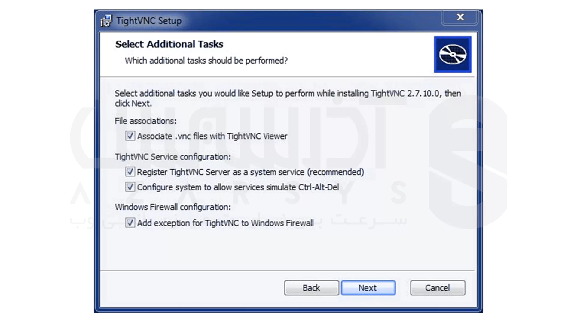 آموزش نصب و راهاندازی TightVNC در ویندوز (آموزش سریع) 4 مراحل نصب TightVNC در ویندوز 10 - 2