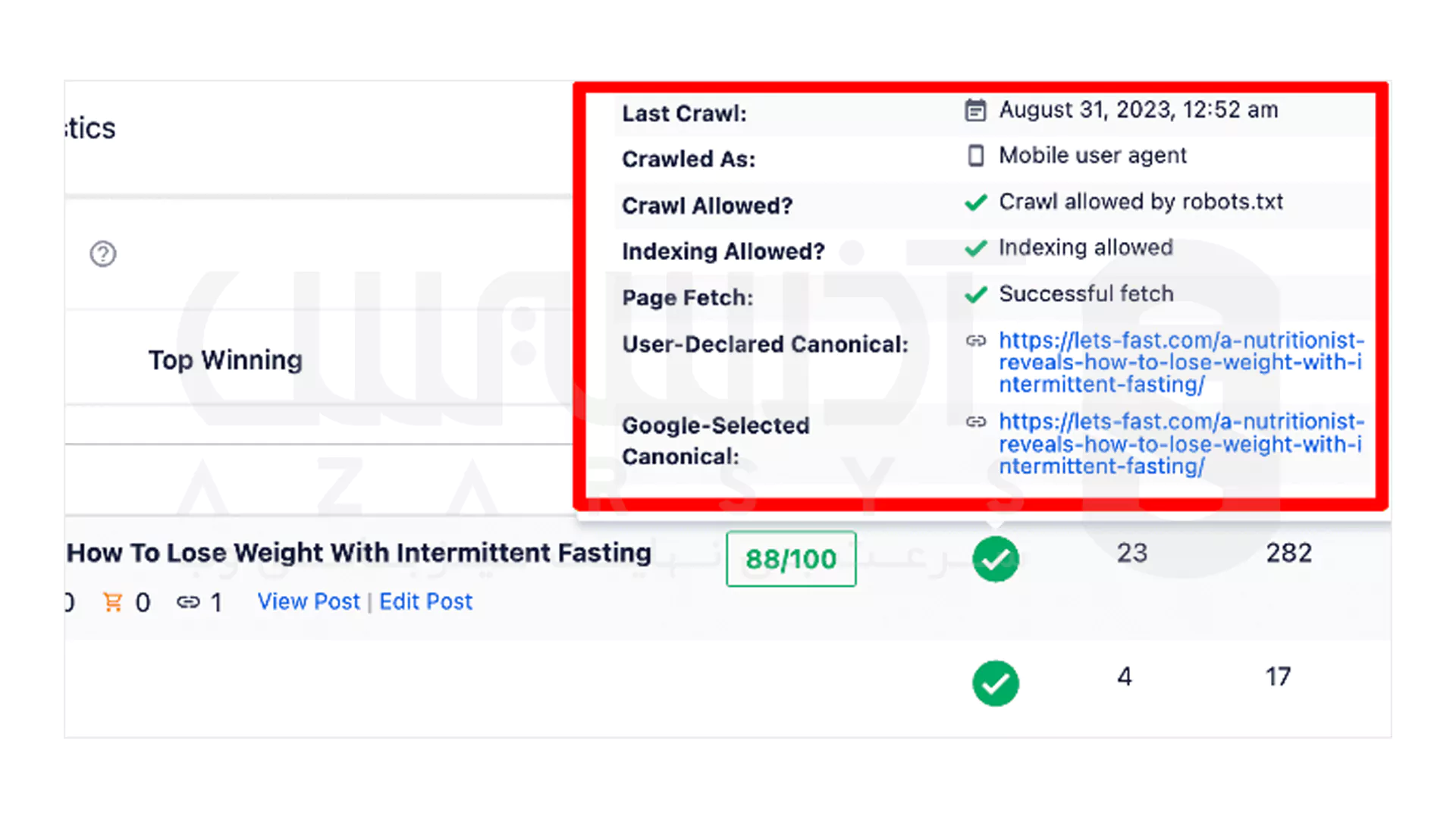 Index سایت  - بررسی وضعیت ایندکس صفحات 2