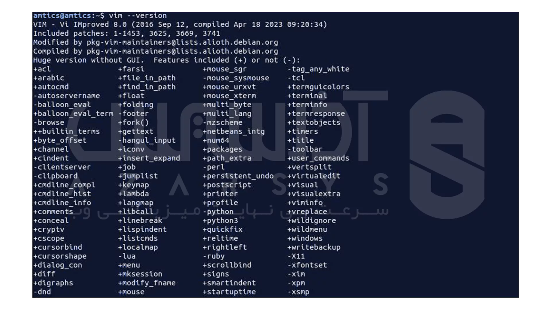 نصب Vim Editor در اوبونتو - 3