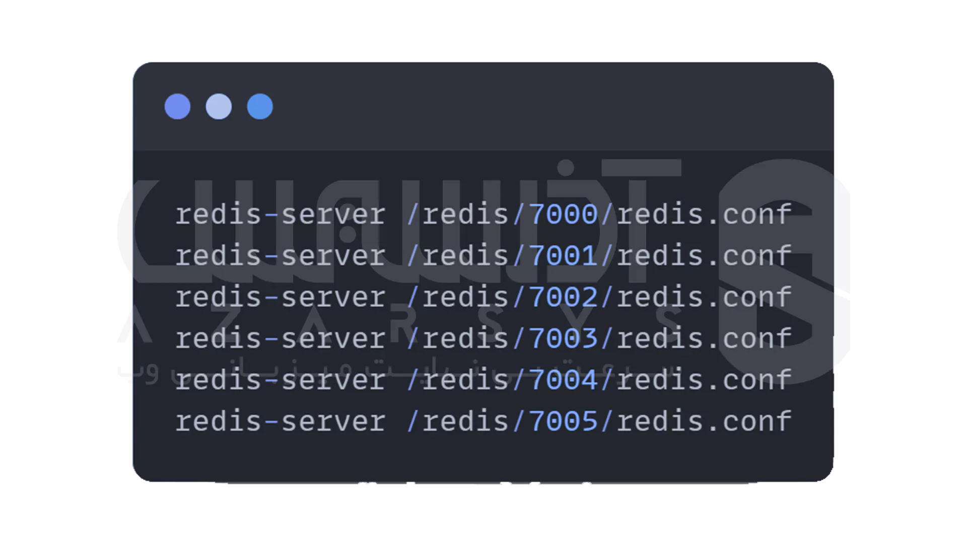 آموزش راهاندازی Redis Replication Cluster برای پایداری و مقیاس پذیری 10 راه اندازی Redis Replication Cluster - اجرای نود های Redis