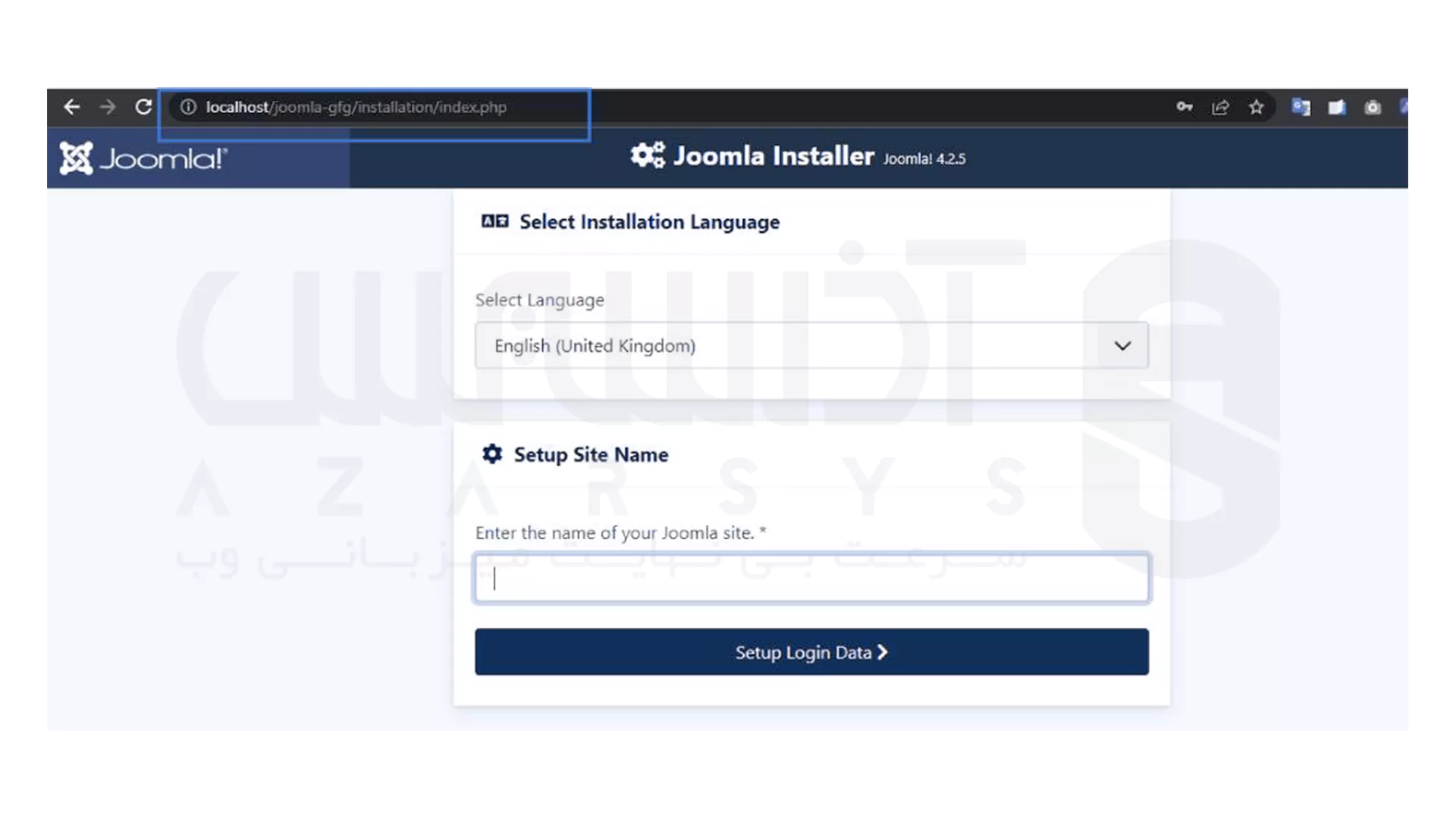 آموزش نصب جوملا بر روی Xampp Server 8 مراحل نصب جوملا روی لوکال هاست با XAMPP - شروع نصب جوملا