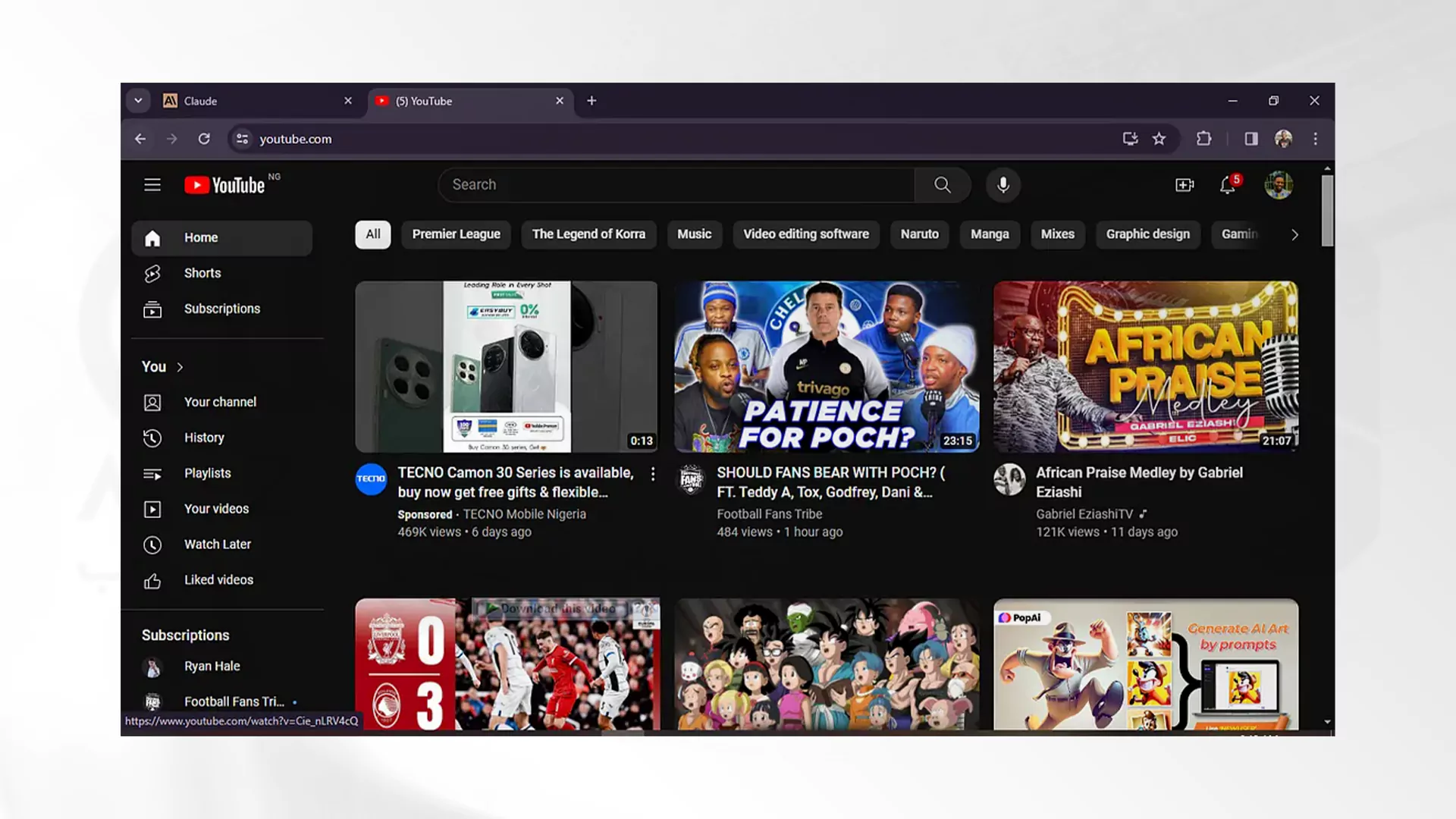 مراحل تصویری دانلود از یوتیوب با سایت SSYouTube