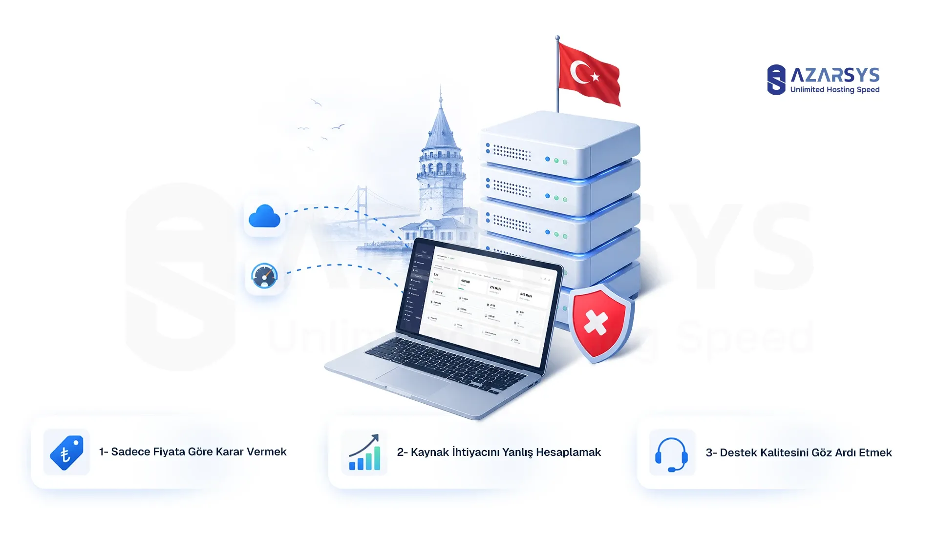 Türkiye VPS de Yaygın Hatalar